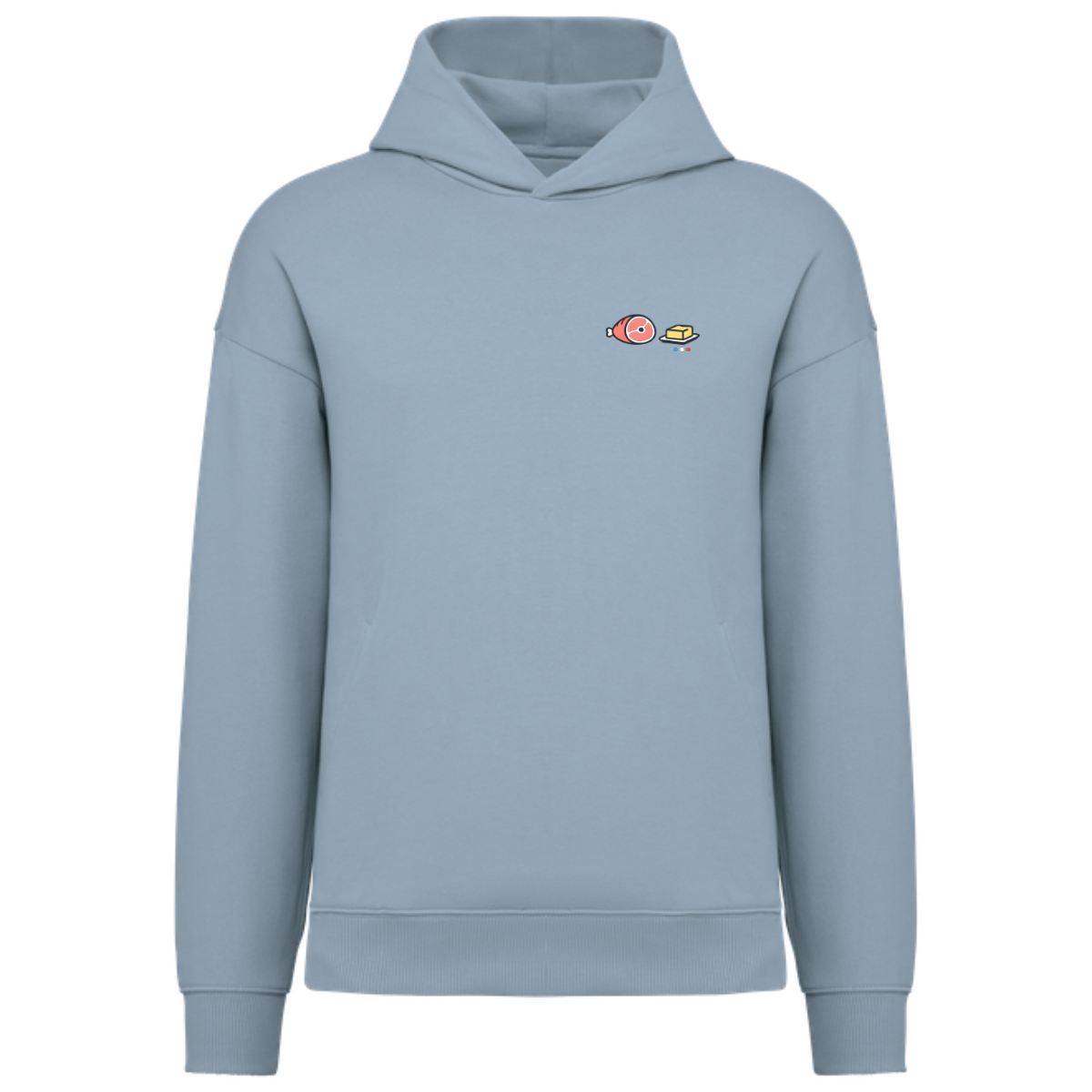 Sweat à capuche oversize unisexe - Collection zéro -  Jambon Beurre