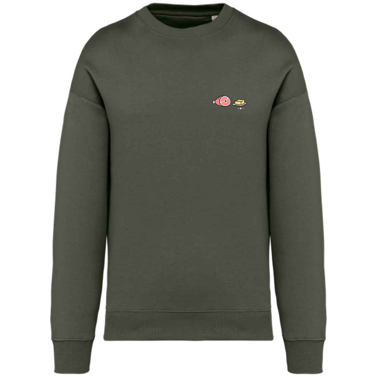 Sweat oversize unisexe -  Collection zéro -  Jambon Beurre