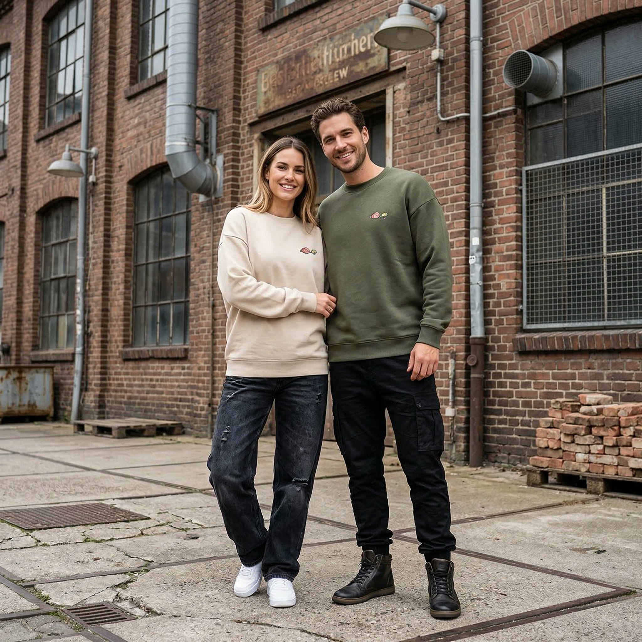 Sweat oversize unisexe -  Collection zéro -  Jambon Beurre