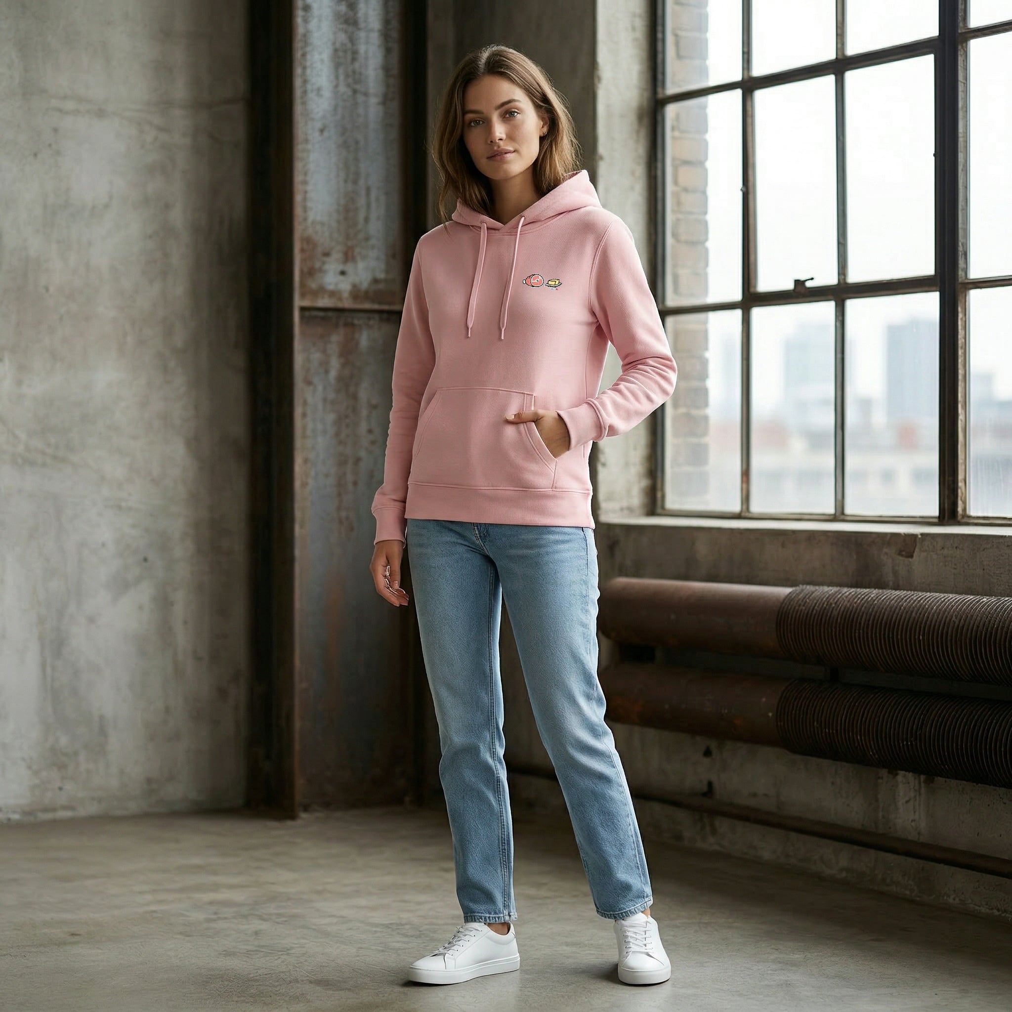 Sweat à capuche Femme - Collection zéro - Jambon Beurre