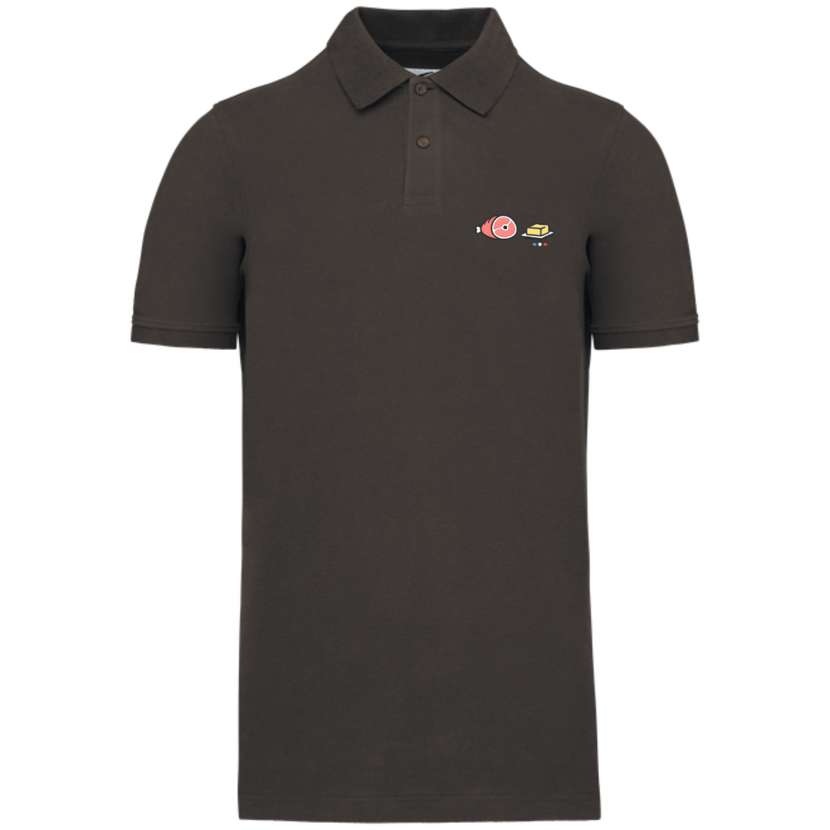 Polo homme Bio - Collection zéro - Jambon Beurre