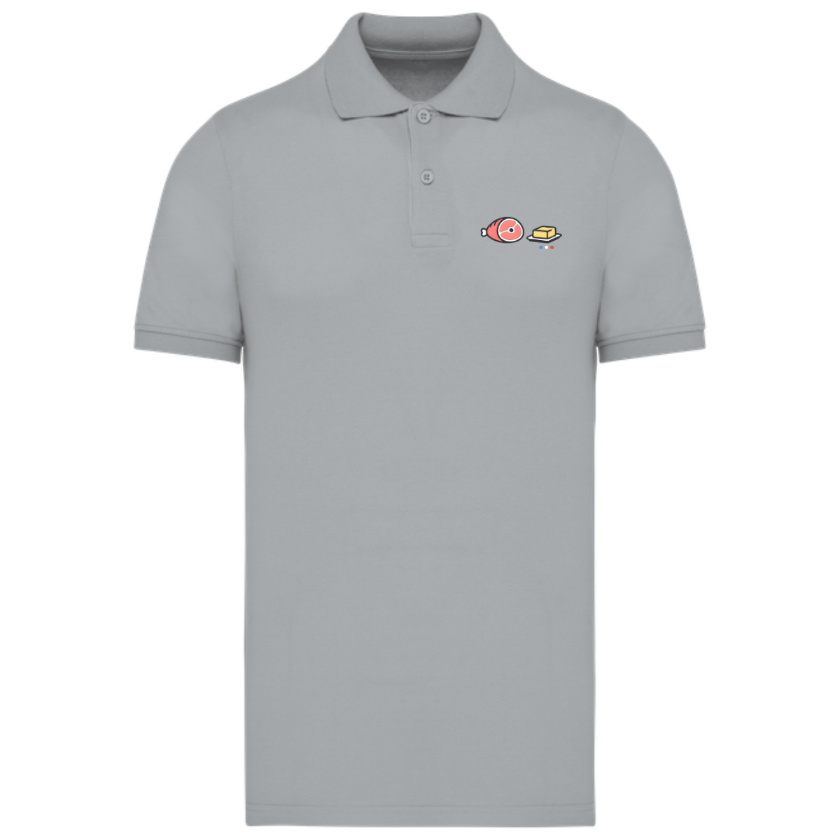 Polo homme Bio - Collection zéro - Jambon Beurre