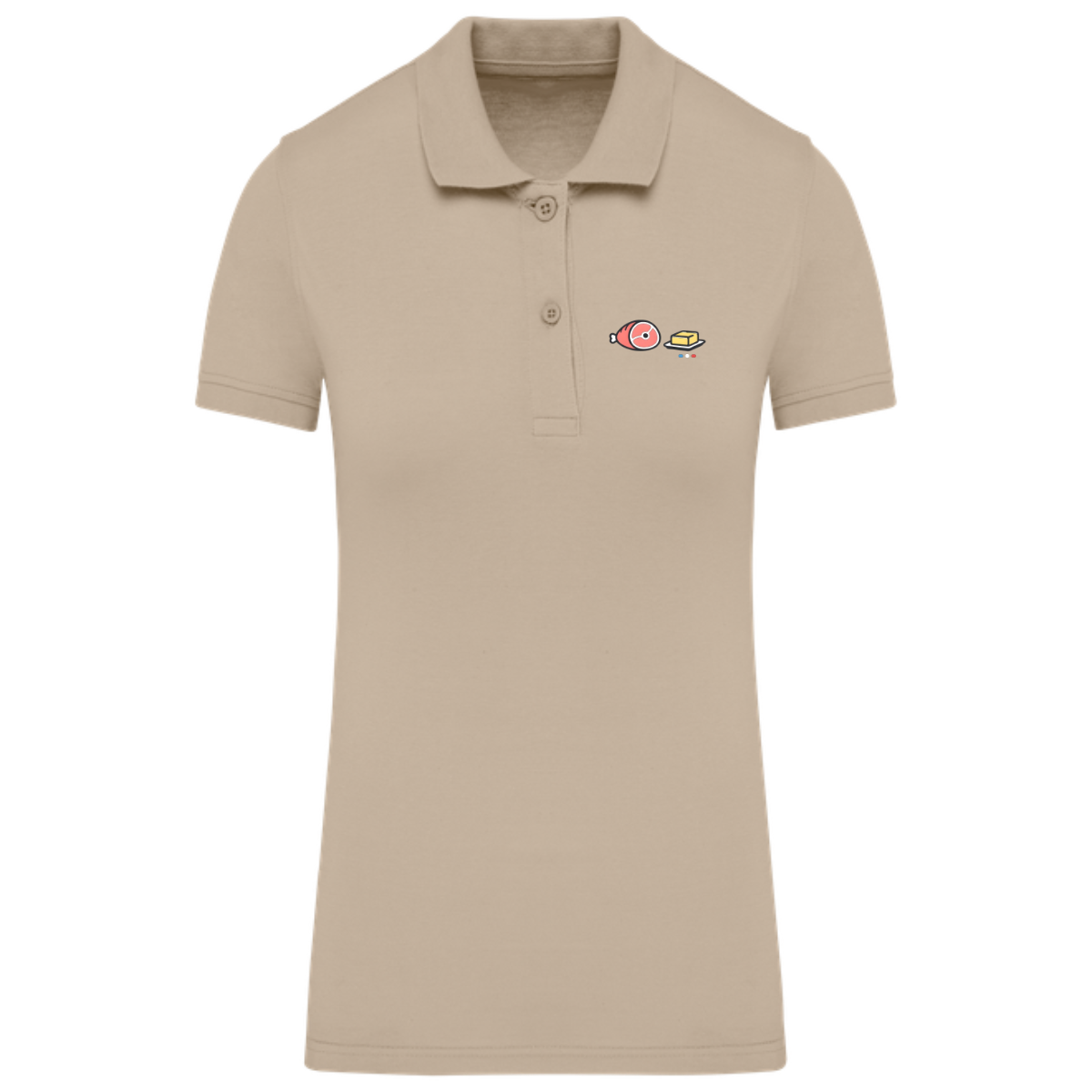Polo femme Bio - Collection zéro - Jambon Beurre