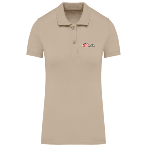 Polo femme Bio - Collection zéro - Jambon Beurre