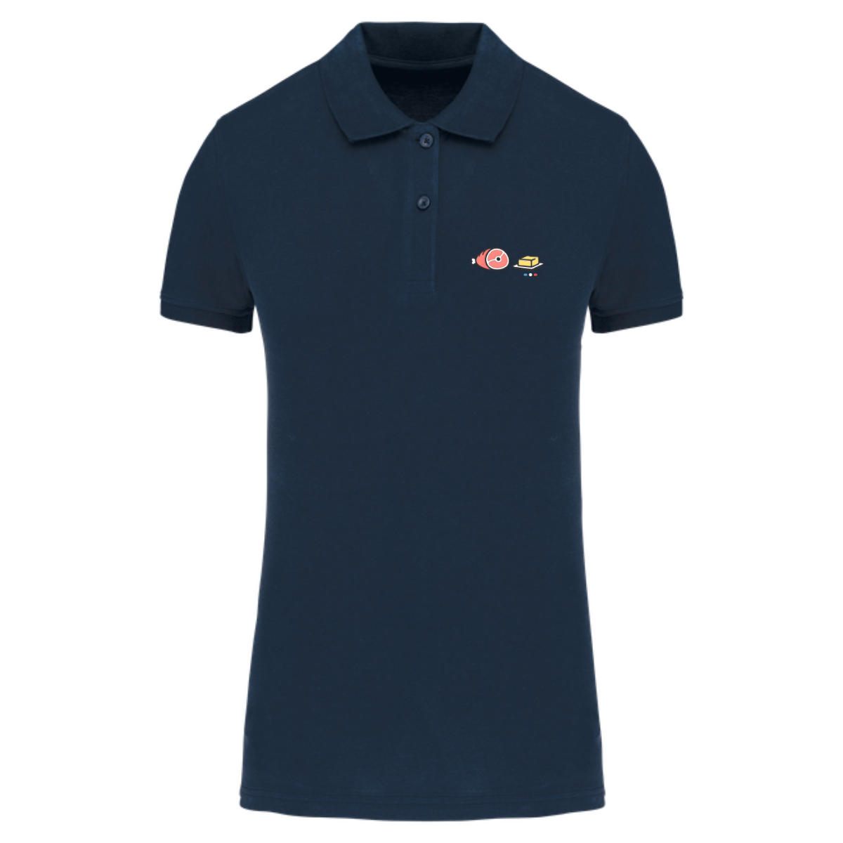 Polo femme Bio - Collection zéro - Jambon Beurre
